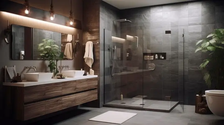 Imagem ilustrativa de Película para box de banheiro transparente